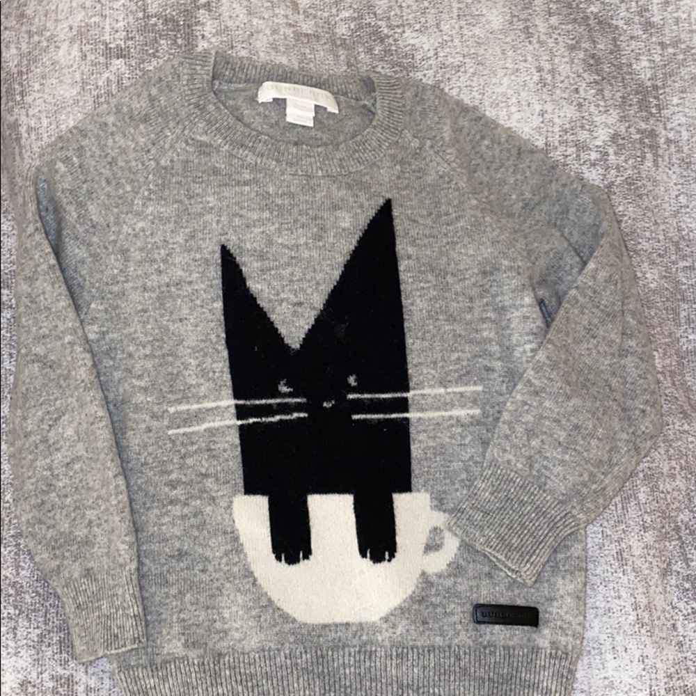 Authentic Burberry Cashmere sweater size 4